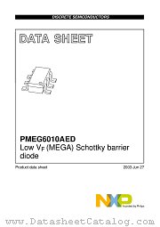 PMEG6010AED datasheet pdf NXP Semiconductors