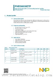 PMEG6030ETP datasheet pdf NXP Semiconductors