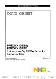 PMEG3010BEV datasheet pdf NXP Semiconductors