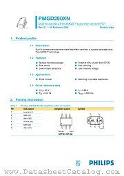 PMGD290XN datasheet pdf NXP Semiconductors