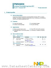 PMN38EN datasheet pdf NXP Semiconductors