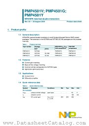 PMP4501Y datasheet pdf NXP Semiconductors