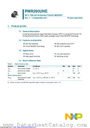 PMR290UNE datasheet pdf NXP Semiconductors