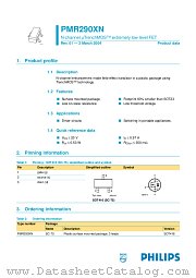 PMR290XN datasheet pdf NXP Semiconductors