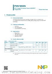 PMV185XN datasheet pdf NXP Semiconductors