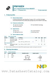 PMV90EN datasheet pdf NXP Semiconductors