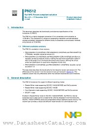 PN512AA0HN1 datasheet pdf NXP Semiconductors