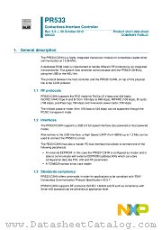 PR5331C3HN datasheet pdf NXP Semiconductors