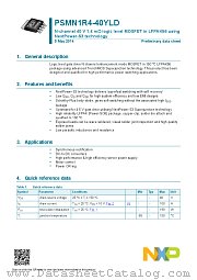 PSMN1R4-40YLD datasheet pdf NXP Semiconductors