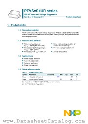 PTVS9V0S1UR datasheet pdf NXP Semiconductors