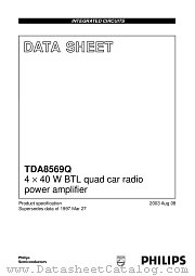 TDA8569Q datasheet pdf NXP Semiconductors