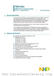 TEA1521T datasheet pdf NXP Semiconductors