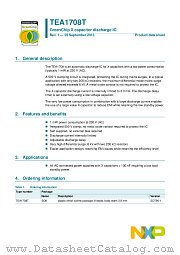 TEA1708T datasheet pdf NXP Semiconductors