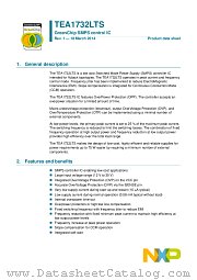 TEA1732LTS datasheet pdf NXP Semiconductors