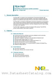 TEA1762T datasheet pdf NXP Semiconductors