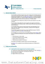 TJA1080ATS datasheet pdf NXP Semiconductors