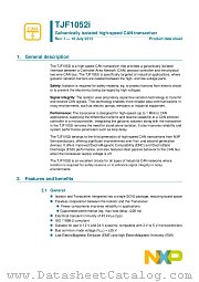 TJF1052IT datasheet pdf NXP Semiconductors