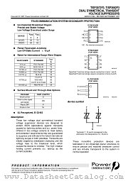 TISP3082F3 datasheet pdf Power Innovations