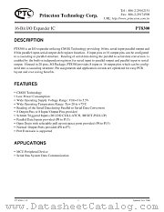 PT8300 datasheet pdf Princeton Technology Corporation