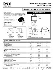 CNX83A.W datasheet pdf QT Optoelectronics