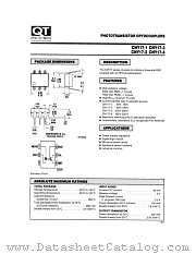 CNY17-4 datasheet pdf QT Optoelectronics