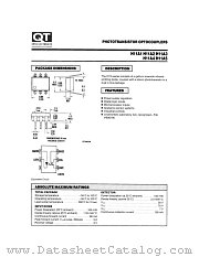H11A4 datasheet pdf QT Optoelectronics