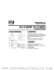 FLV110 datasheet pdf QT Optoelectronics