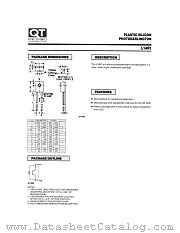 L14R1 datasheet pdf QT Optoelectronics