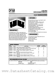 MAN6695 datasheet pdf QT Optoelectronics