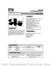MAN8640 datasheet pdf QT Optoelectronics