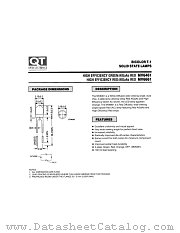 MV6461 datasheet pdf QT Optoelectronics