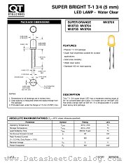 MV8704 datasheet pdf QT Optoelectronics
