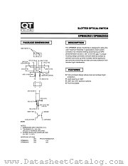 OPB862N51 datasheet pdf QT Optoelectronics