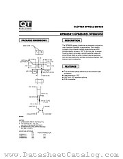 OPB865N11 datasheet pdf QT Optoelectronics