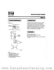 QRD1313 datasheet pdf QT Optoelectronics
