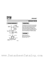 QSA157 datasheet pdf QT Optoelectronics