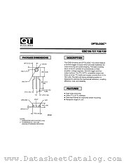 QSE156 datasheet pdf QT Optoelectronics