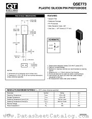 QSE773 datasheet pdf QT Optoelectronics