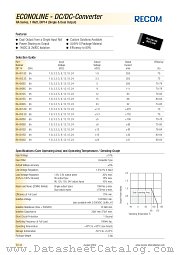 RA-3.324S datasheet pdf Recom International Power