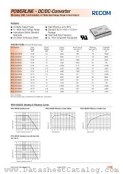 RP20-243.3SEW datasheet pdf Recom International Power