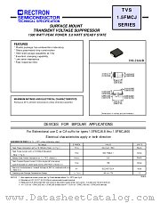 15FMCJ18A datasheet pdf Rectron Semiconductor