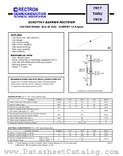 1N19 datasheet pdf Rectron Semiconductor