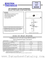 5KP datasheet pdf Rectron Semiconductor