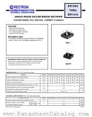 BR156 datasheet pdf Rectron Semiconductor
