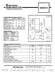CMBD914 datasheet pdf Rectron Semiconductor