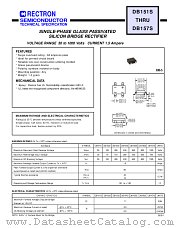 DB152S datasheet pdf Rectron Semiconductor