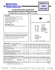 EDB106S datasheet pdf Rectron Semiconductor
