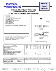 EFM201 datasheet pdf Rectron Semiconductor