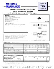 EFM305 datasheet pdf Rectron Semiconductor