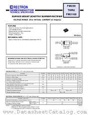 FM250 datasheet pdf Rectron Semiconductor
